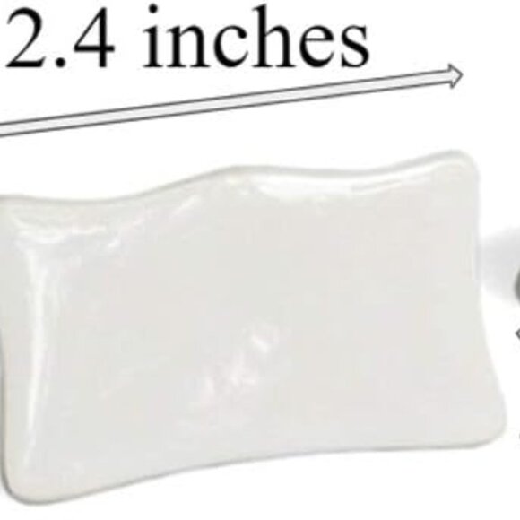 Set of 5 Reusable Porcelain Name Cards with Marker – Elegant Place Settings - Picture 6 of 6